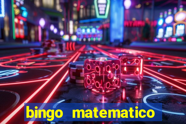 bingo matematico para ensino medio